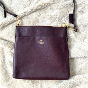 Coach bag - burgundy